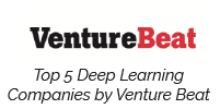 Venture Beat Top 5 Deep Learning Companies by Venture Beat badge